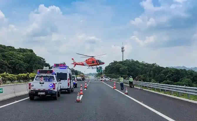 高阳高速公路汽车救援案例